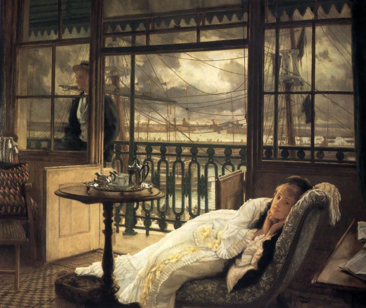 James Tissot A Passing Storm (nn01) Germany oil painting art